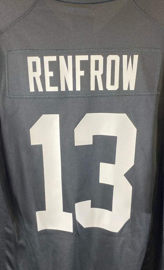 Nike NFL Las Vegas Raiders Hunter Renfrow #13 Black Football Jersey - Size XL image number 6