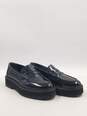 Authentic Tod's Black Platform Penny Loafers W 5.5 image number 3
