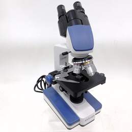 AmScope Binocular LED Compound Microscope 40X-2500X w/ Test Slide Set alternative image