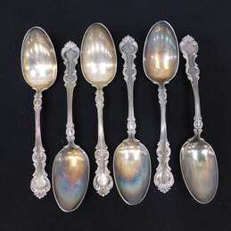 Antique R. Wallace Silver Plated Spoon Lot alternative image