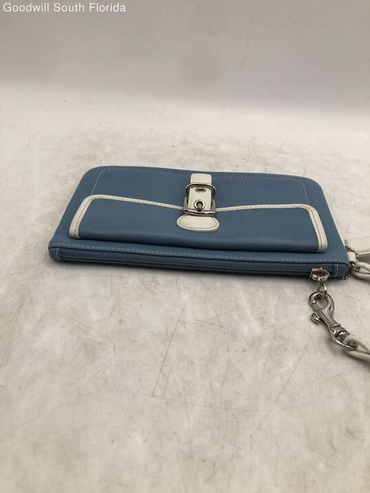 Coach Womens Blue Wallet image number 3