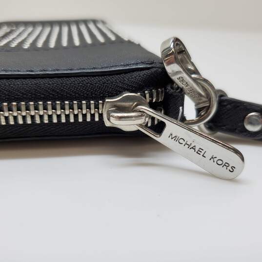 Michael Kors Leather Zip Around Wallet image number 3