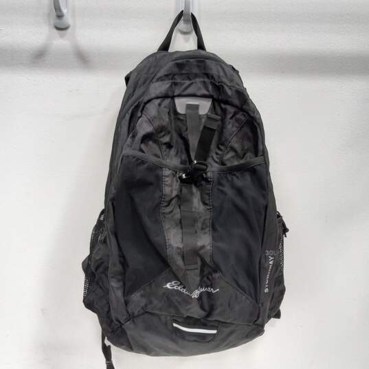 Eddie Bauer Unisex Black Backpack image number 1