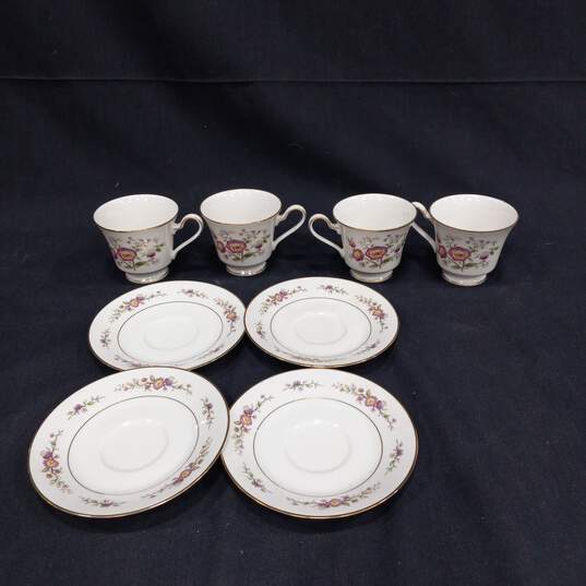 Noritake Ivory China-4 Cups/Saucer Set image number 1