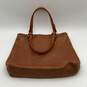 Michael Kors Womens Brown Double Handle Inner Pocket Tote Handbag Purse image number 2