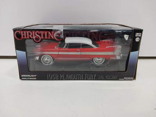 Greenlight Hollywood Christine Diecast 1:24 Scale Evil Version IOB image number 1