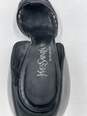 Vtg Yves Saint Laurent Black D'Orsay Pumps W 7.5 COA image number 8