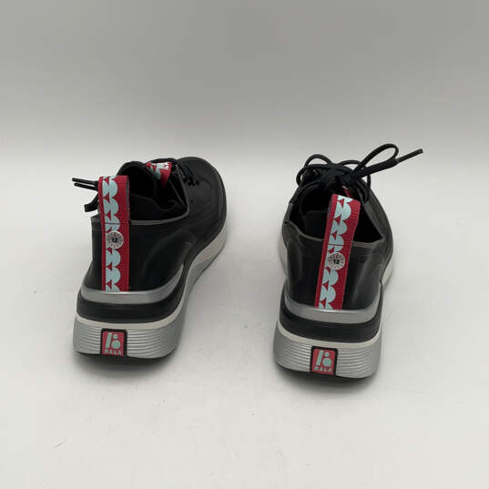 Unisex Adults Twelves WFNU-1201 Black Lace Up Sneaker Shoes Size W 9 M 8 image number 4