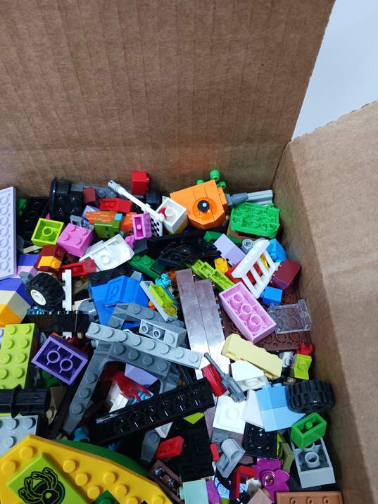 Lot of 8 lbs of Assorted Building Blocks image number 4