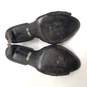 Badgley Mischka Women's Black Open Toe Heels Size 8 image number 6