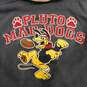 VTG Walt Disney World Pluto Mad Dogs Football Long Sleeve Shirt Men's SZ XL image number 3