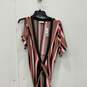 NWT New York & Company Womens Multicolor Stripe Wrap Maxi Dress Size XS image number 3