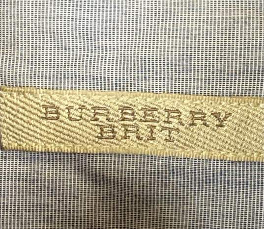 Burberry Brit Blue Button Up - Size Medium image number 3