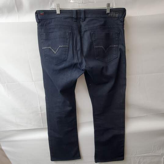 Diesel Trouleg Stretch Dark Blue Jeans Size 36 image number 2