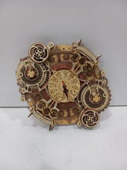 Wooden Zodiac WQall Clock