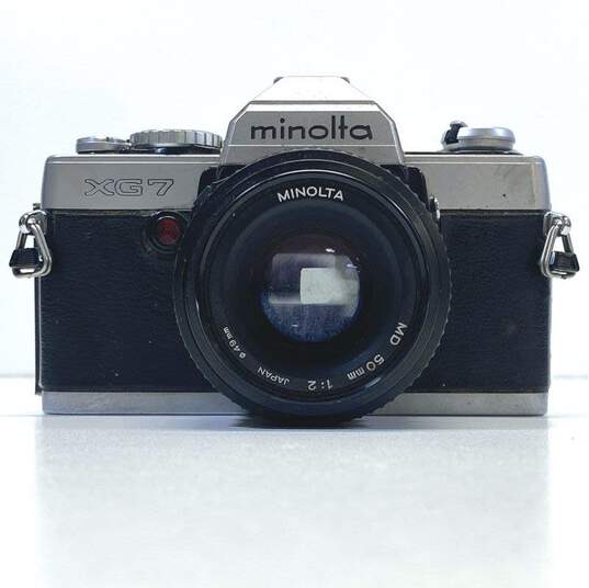 Minolta XG-7 35mm SLR Camera with 50mm Lens-FOR PARTS OR REPAIR image number 2