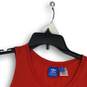 Adidas Womens Red Crew Neck Sleeveless Activewear Cropped Tank Top Size Small image number 3