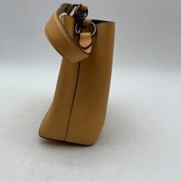 Coach Womens Mustard Leather Zipper Pocket Crossbody Handbag With Wallet Set alternative image