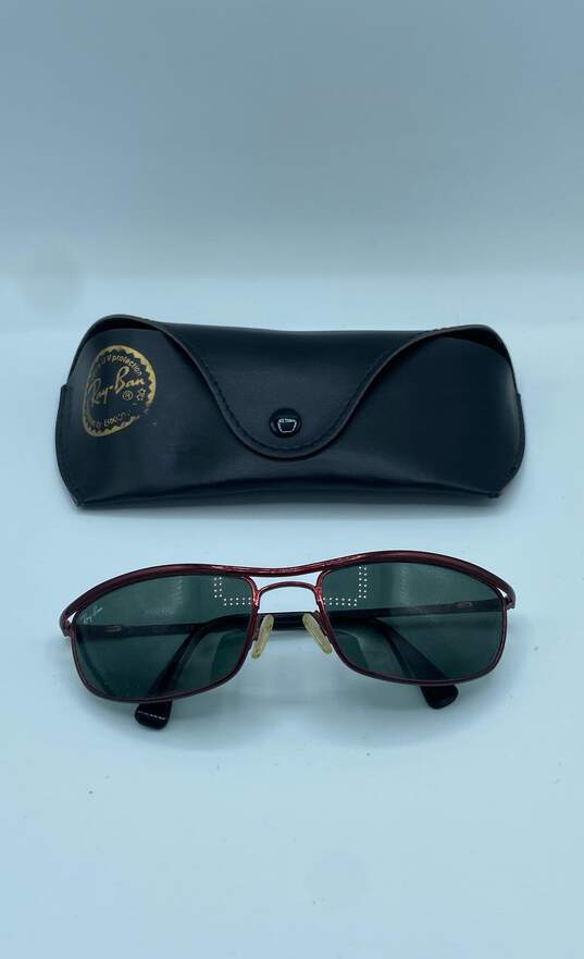 Ray Ban Red Sunglasses - Size One Size image number 1