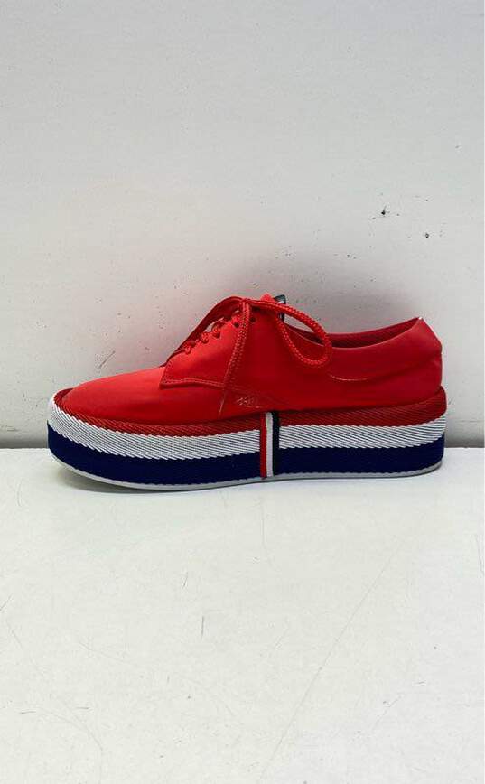 Tommy Hilfiger Red Platform Casual Shoe Women 10.5 image number 2