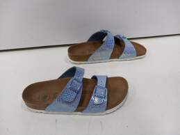 Birkenstock Women's Blue/Brown/Black Sandals Shoe Size 37 alternative image