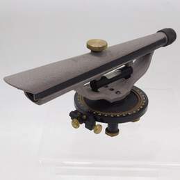 Vintage Berger Speed-A-Liner Dumpy Level Surveying Transit Instrument & Wood Box alternative image