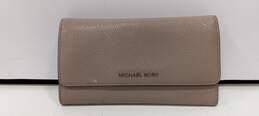 Michael Kors Tri-Fold Beige Wallet