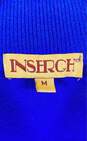 Inserch Blue Mockneck Sweater - Size Medium image number 3