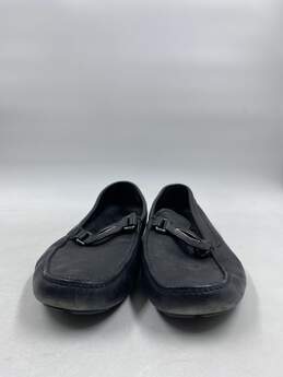 Authentic Prada Black Leather Loafer Drivers M 9.5 alternative image