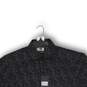 NWT Silver Stone Mens Button-Up Shirt Spread Collar Black Geometric Size Medium image number 3