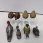 8pc Assorted Bird Small Figurines image number 2