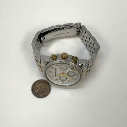 Designer Michael Kors Two Tone Chronograph Round Dial Analog Wristwatch alternative image