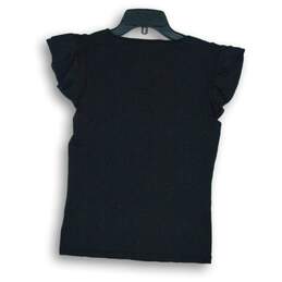 Women's Lauren Ralph Lauren Black Blouse Top Size S Petite alternative image