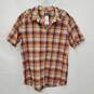 Patagonia MN's Organic Cotton Plaid Short Sleeve Shirt Size L image number 1