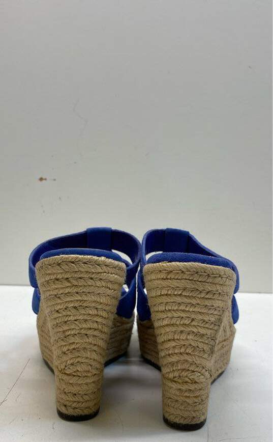UGG Women's Blue Suede Espadrilles Shoes Size 7 image number 4