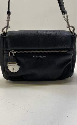 Marc Jacobs Pebble Leather The Standard Crossbody Bag Black