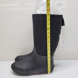 Ubon Black Rain Boots alternative image