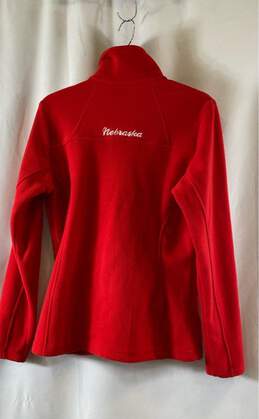 Columbia Womens Red Nebraska Huskers Give & Go Long Sleeve Full-Zip Jacket Sz S alternative image