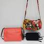 Fossil & Vera Bradley Crossbody Bags Assorted 3pc Lot image number 2