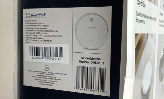 Ecovacs Robotics Deebot N79W Robot Vacuum-SOLD AS IS, UNTESTED image number 4