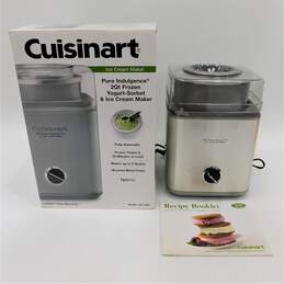 Cuisinart 2QT Ice Cream Maker IOB