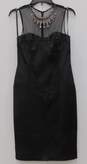 David Meister Women's Sleeveless Black Dress Size 2 image number 1