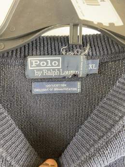 Polo By Ralph Lauren Mens Blue Crew Neck Long Sleeve Pullover Sweater Size XL alternative image