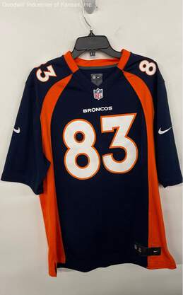 NFL Blue & Orange T-shirt - Size L