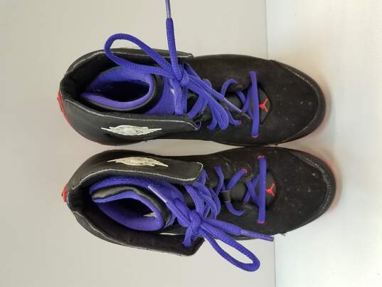 Nike Air Jordan Melo 1.5 Retro Raptors Black Sneakers Size 6.5Y - Authenticated image number 6