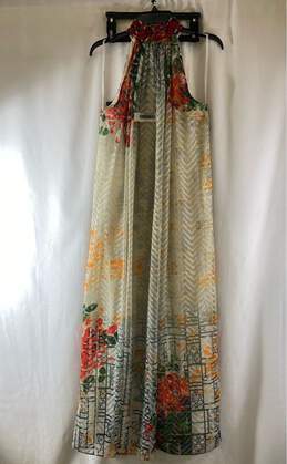 NWT Anthropologie Womens Multicolor Floral Sleeveless Long Maxi Dress Size XS alternative image