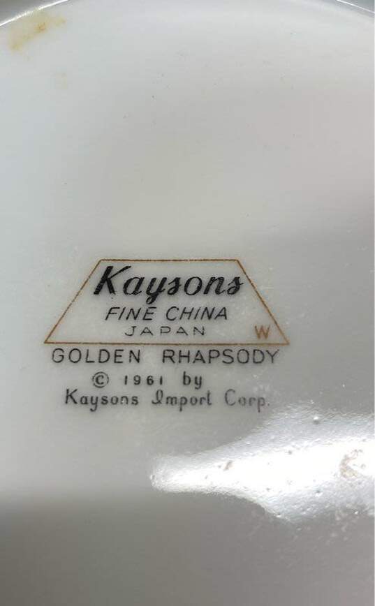 Kaysons Fine China Set of 8 Golden Rhapsody Tableware / Bowles image number 4
