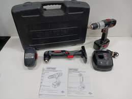 Craftsman Cordless Drill & Right Angle Drill w/ Batteries