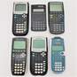 Assorted Texas Instruments Graphing Calculators Lot of 6 UNTESTED image number 1