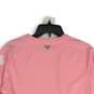 NWT Columbia Womens Pink Omni Shade Sun Deflector Long Sleeve Pullover T-Shirt L image number 4